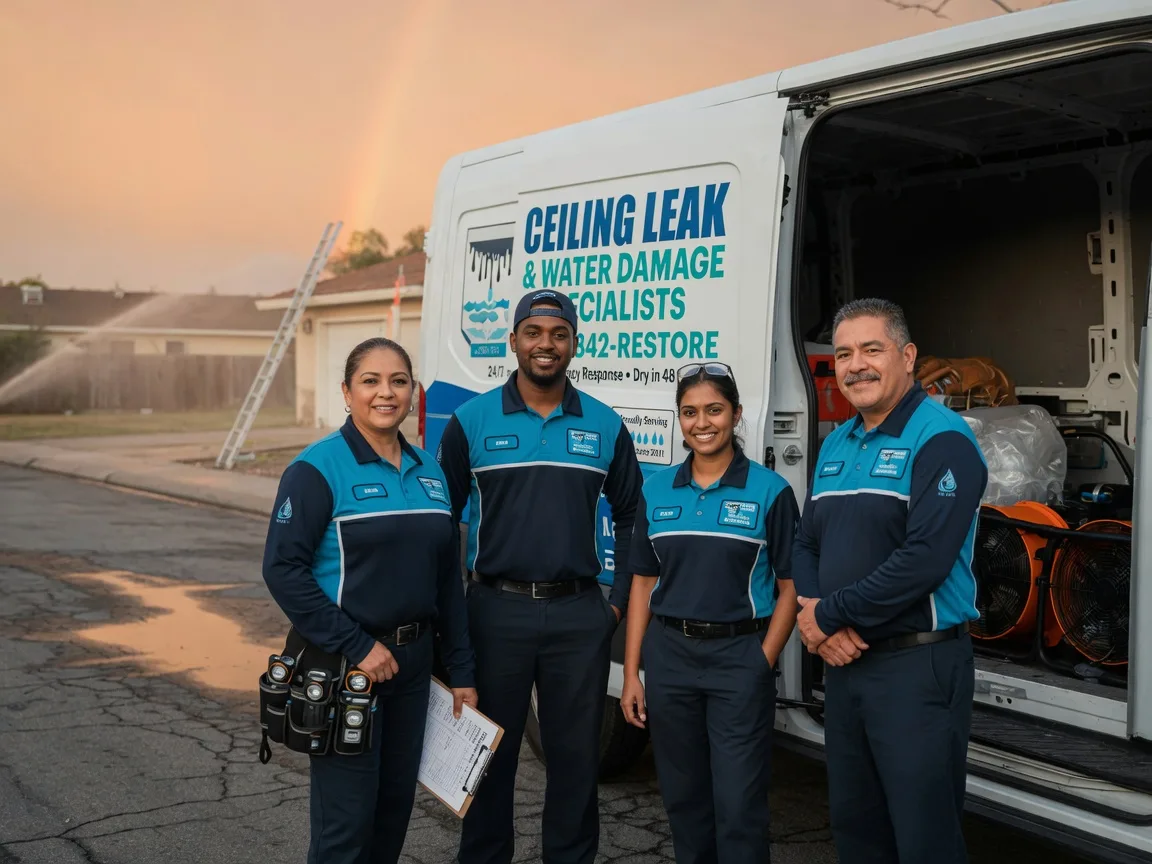Ceiling Leak Cleanup company in Weston, MA